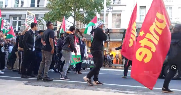 Auckland Jihadi march against Israel